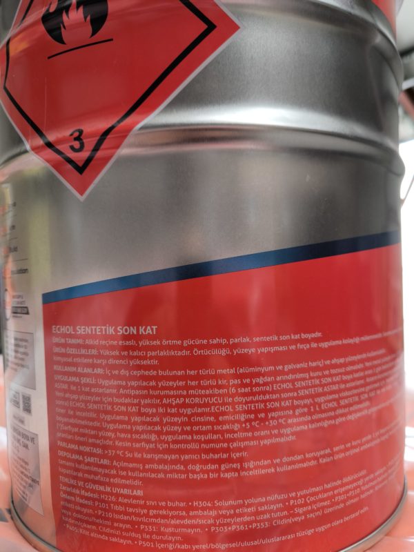 *SUPER TILBUD* Syntetisk Toplakmaling til Metal og Træ - 15 Kg - Grå *650 Kr* - Billede 7
