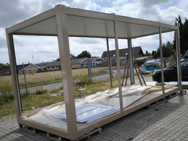 CONTAINER HUS/ PAVILLION/ KONTOR {En stort Rum} - Billede 8
